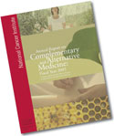cover of NCI's Annual Report on Complementary and  Alternative Medicine: Fiscal Year 2005