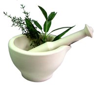 mortar and pestle image